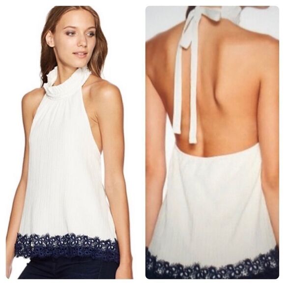 Moon River Tops - ‎NWOT Moon River Boho halter top -- Size M